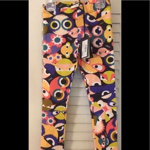 💜 Fendi Kids Monster Eyes Leggings